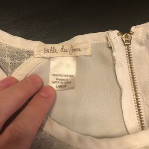 White adorable blouse